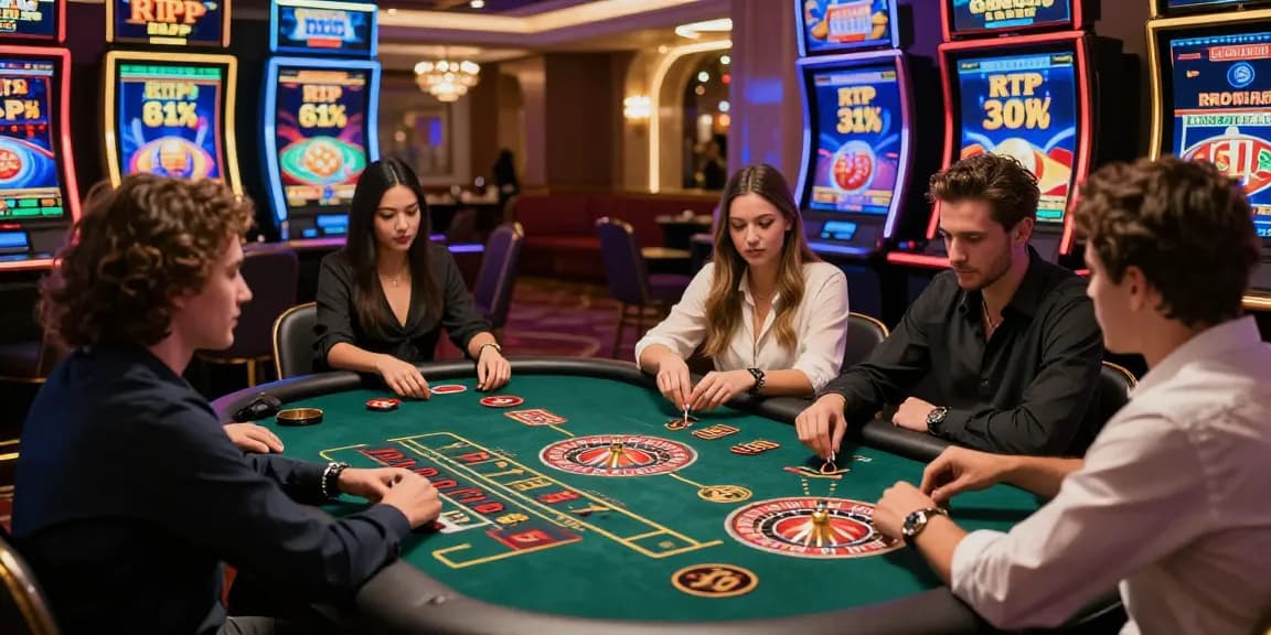 Dewavegas No. 1 Asia live casino scene showcasing diverse players enjoying high RTP games in an exciting online environment.