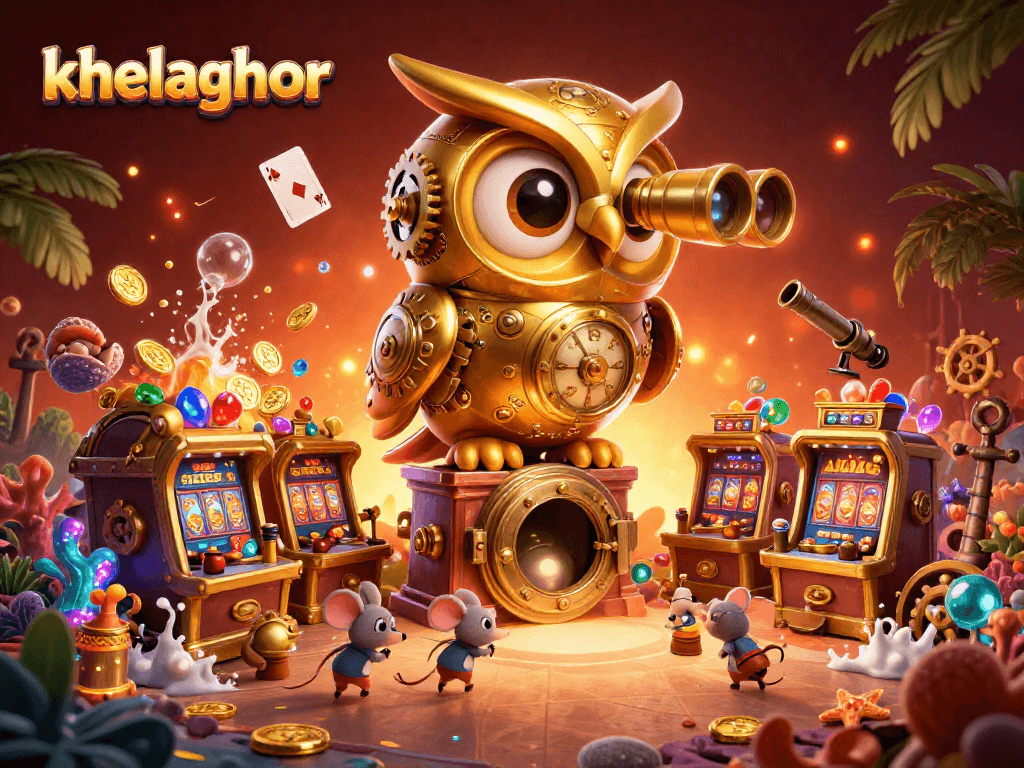 ক্যাসিনো খেলার অভিজ্ঞতাকে তুলে ধরে khelaghor-এর চিত্রণে সজ্জিত হয়েছে বিভিন্ন এলিমেন্ট।