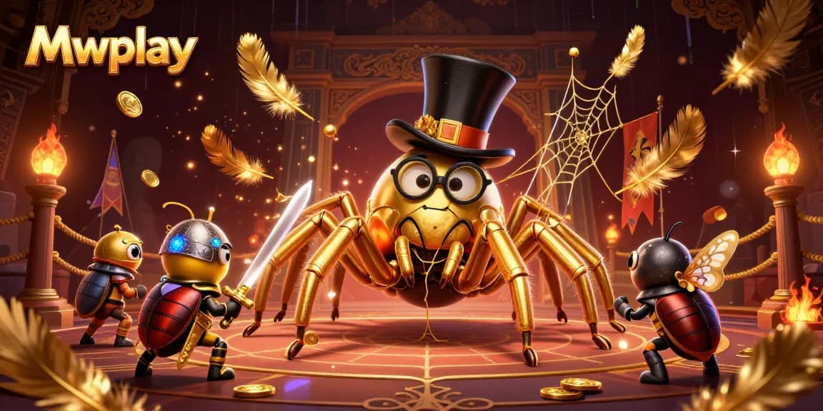 Experience thrilling gameplay at Mwplay with vibrant casino elements and engaging characters in this dynamic scene.