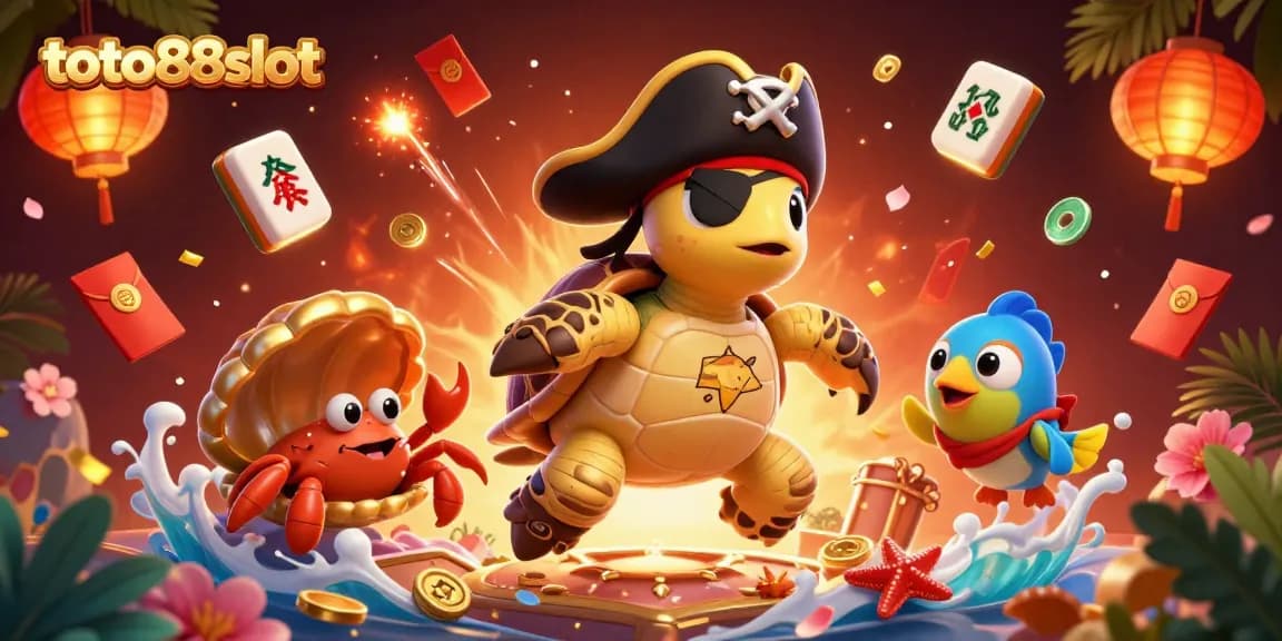 Experience the thrill of toto88slot with vibrant 3D characters and dynamic gaming elements.