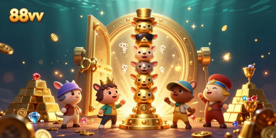 Engage with thrilling 88vv casino adventures featuring enchanting totem illustrations and dazzling treasures.