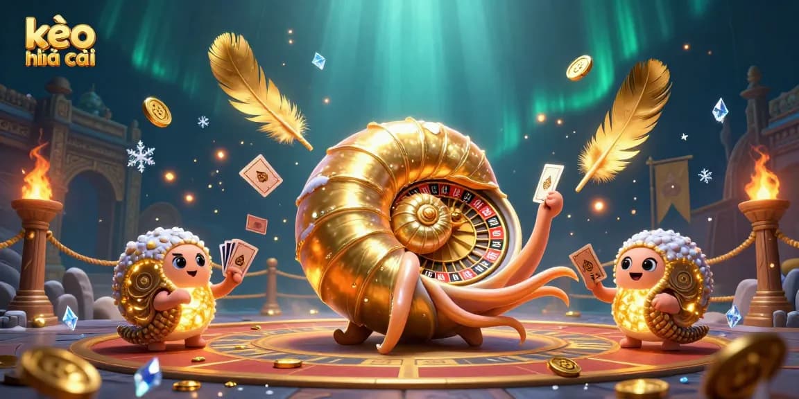 Experience thrilling kèo nhà cái action with a vibrant nautilus roulette and glowing details.