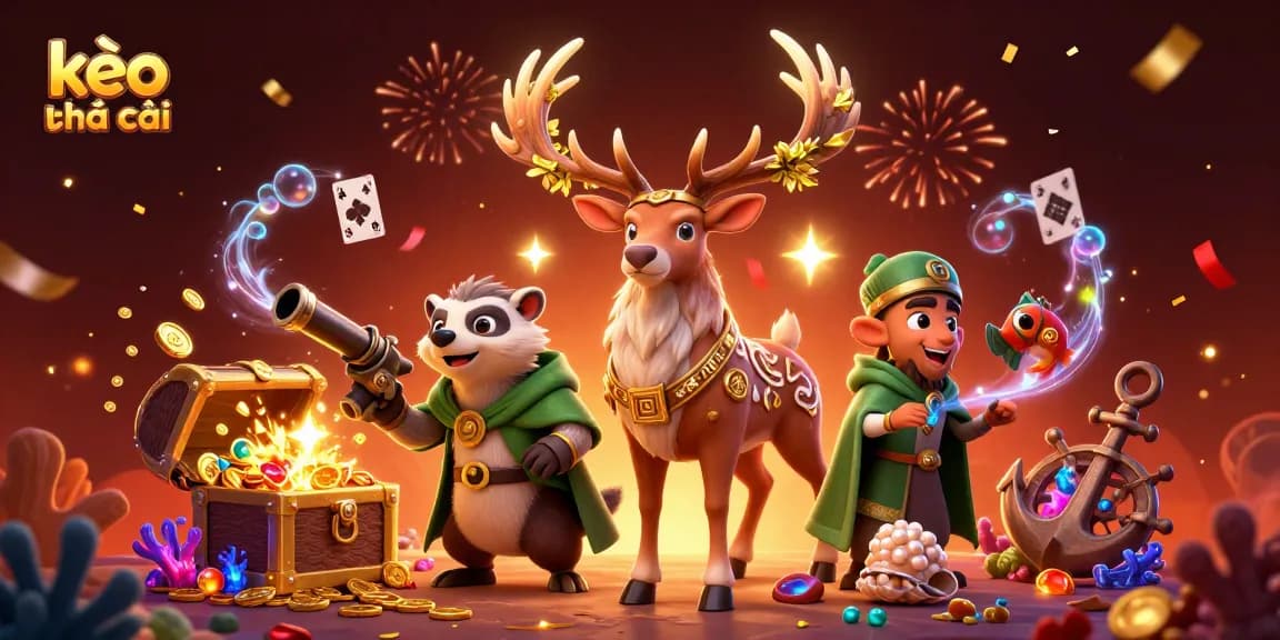 Bet on exciting outcomes with kèo nhà cái results illustrated in a vibrant casino scene.