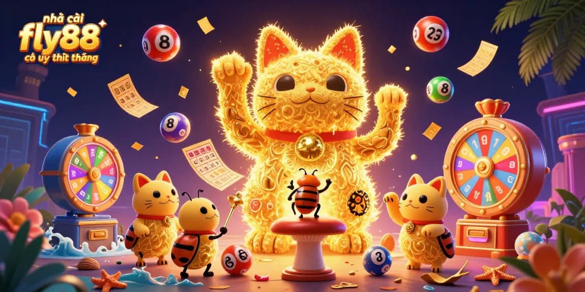 Experience the excitement of nhà cái fly88 có uy tín không with vibrant casino symbols and dynamic elements.