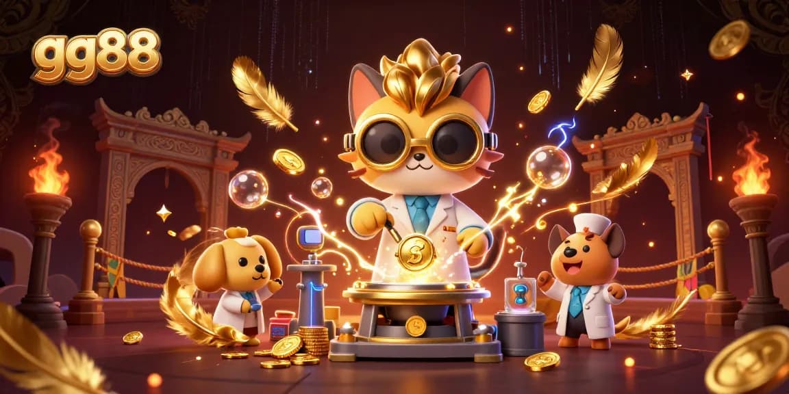 Experience thrilling gameplay at gg88 with unique characters and vibrant casino elements.