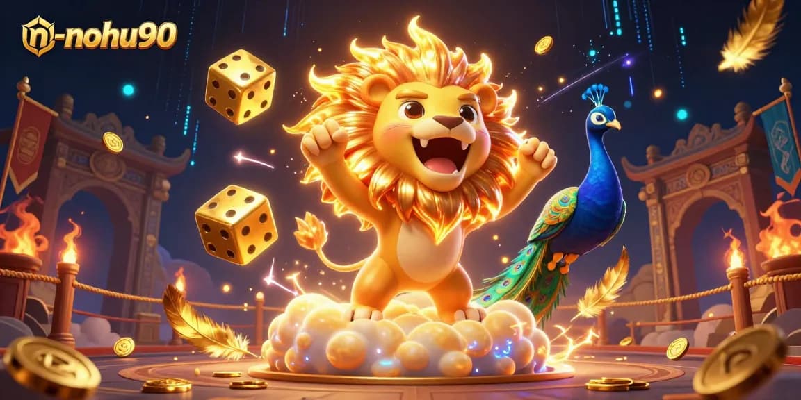 N-ho90 players experience exciting wins with a dynamic scene of casino action and energetic visuals.