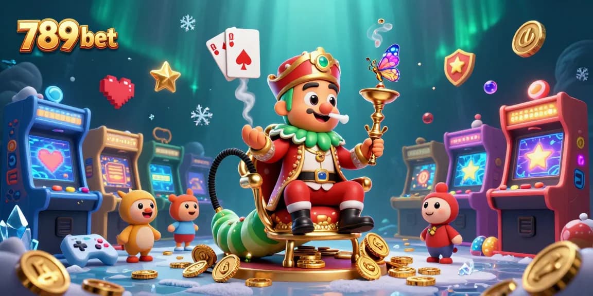 Experience thrilling gaming at 789 bet with a vibrant 3D casino scene illustrating fun and excitement.