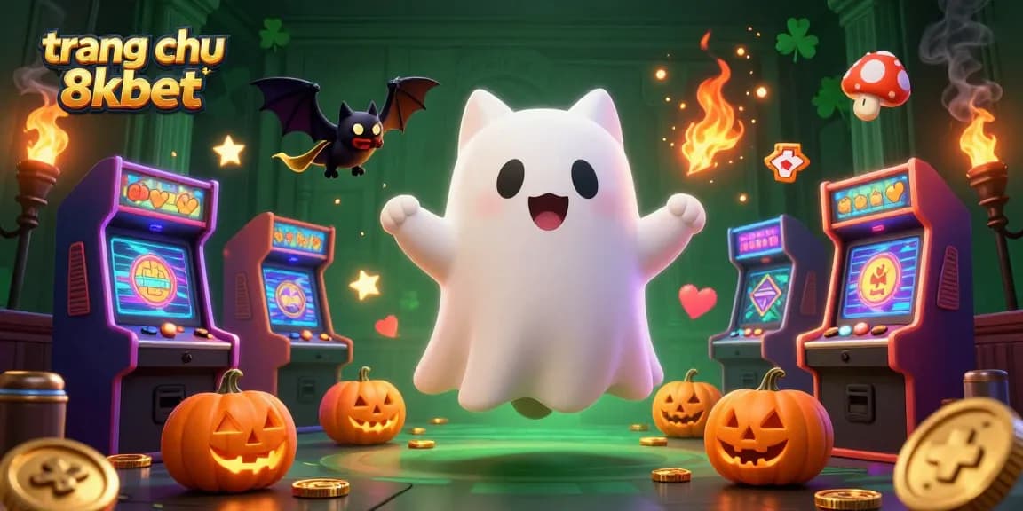 Engage with the enchanting, vibrant scene of trang chu 8xbet featuring magical characters in a casino.