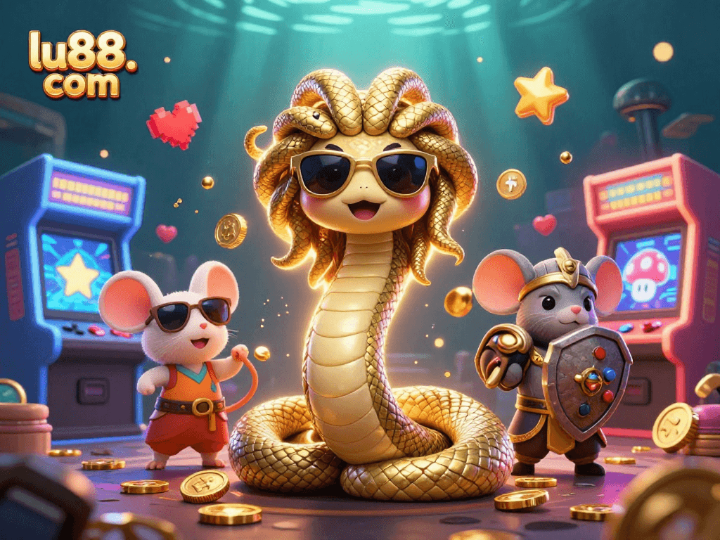 Win big at lu88. com with exciting arcade elements and vibrant characters!