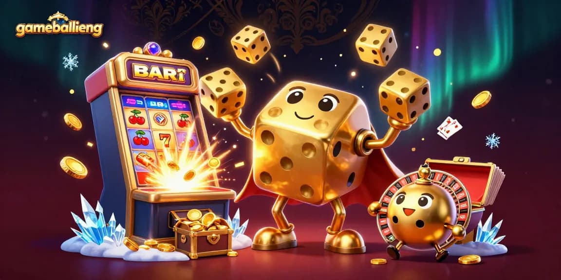 Experience gamebailieng excitement with a vibrant, engaging casino illustration showcasing thrilling game elements.