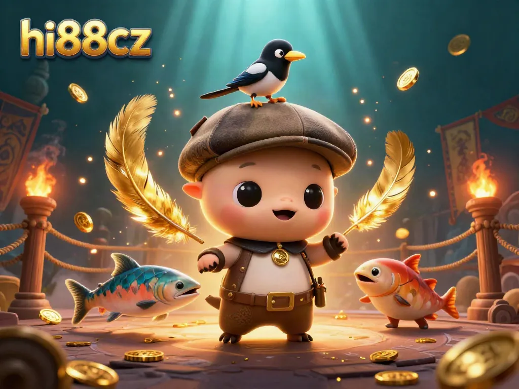 Experience the casino excitement with hi88cz featuring cartoon characters and vibrant gambling elements