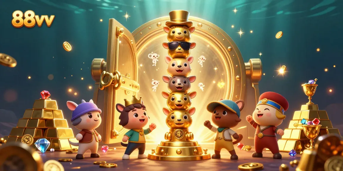Engage with thrilling 88vv casino adventures featuring enchanting totem illustrations and dazzling treasures.