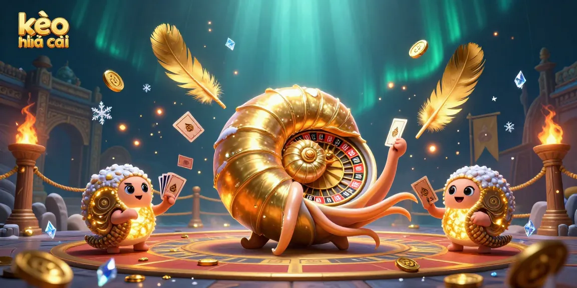 Experience thrilling kèo nhà cái action with a vibrant nautilus roulette and glowing details.