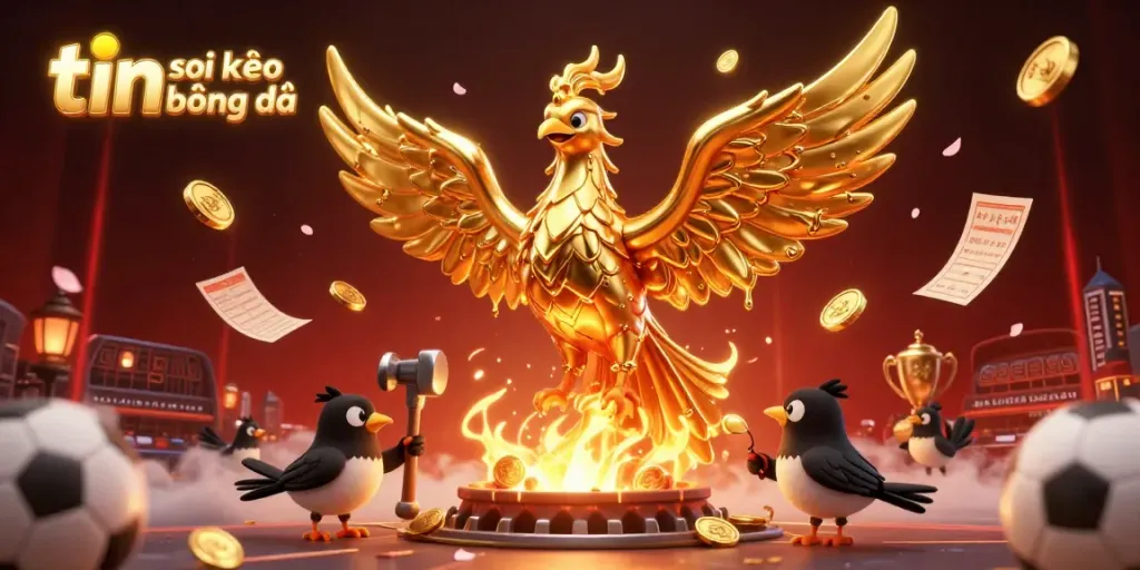 Experience the thrill of tin soi kèo bóng đá with vibrant sports betting elements and dynamic visuals.