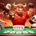 Experience the excitement of Sun win with a dynamic casino scene showcasing winning moments and celebration.