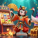 Spin the reels at b52club and win big in this vibrant 3D casino illustration.