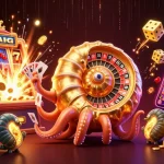 Win big at TR88 with vibrant casino games and exciting jackpots in this lively illustration.