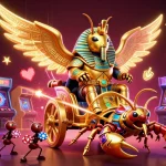 Engaging Sv368 casino illustration showcasing vibrant characters and gambling elements in action.