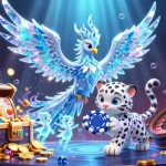 Engage with the exciting games at Nhà cái 8DAY, showcasing vibrant casino elements and dynamic scenes.