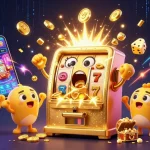 Experience excitement with ww88's jackpot-winning slot machine surrounded by cheerful baby slots and golden coins.