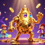 Engage with kubet88's thrilling lottery experience featuring vibrant balls, bingo cards, and dazzling golems.
