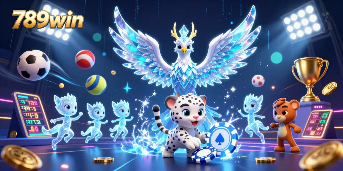 Experience the thrill of winning with 789win's vibrant casino illustration, packed with energy and excitement.