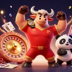 Win big at xx88 casino with vibrant 3D characters celebrating victories amidst cascading gold and gems.