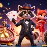 Experience the thrill of VB88 with a royal flush in a vibrant casino scene.