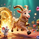 Engage with exciting tài xỉu sunwin gameplay amidst a vibrant casino scene with Krampus and elves.