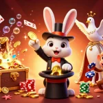 Experience the thrilling magic of 789club with exciting casino games and vibrant characters in a dynamic scene.