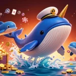 Engage in the thrilling world of trang chủ 868vip with vibrant 3D underwater casino illustrations featuring playful dolphins and gold treasures.