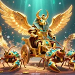Engage in thrilling gameplay with Debet as golden beetles and scorpions spark your betting excitement.