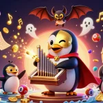 Engage with PG99's vibrant casino action featuring a captivating penguin and dynamic gaming elements.
