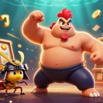 Experience the excitement of Jepangbet slot with dynamic characters and vibrant gambling elements.