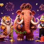 Experience dynamic gaming at pintu888top with colorful slots, engaging characters, and festival atmosphere.