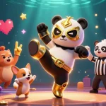Engage in exciting gaming action with PG88's vibrant casino scene featuring dynamic characters and casino elements.